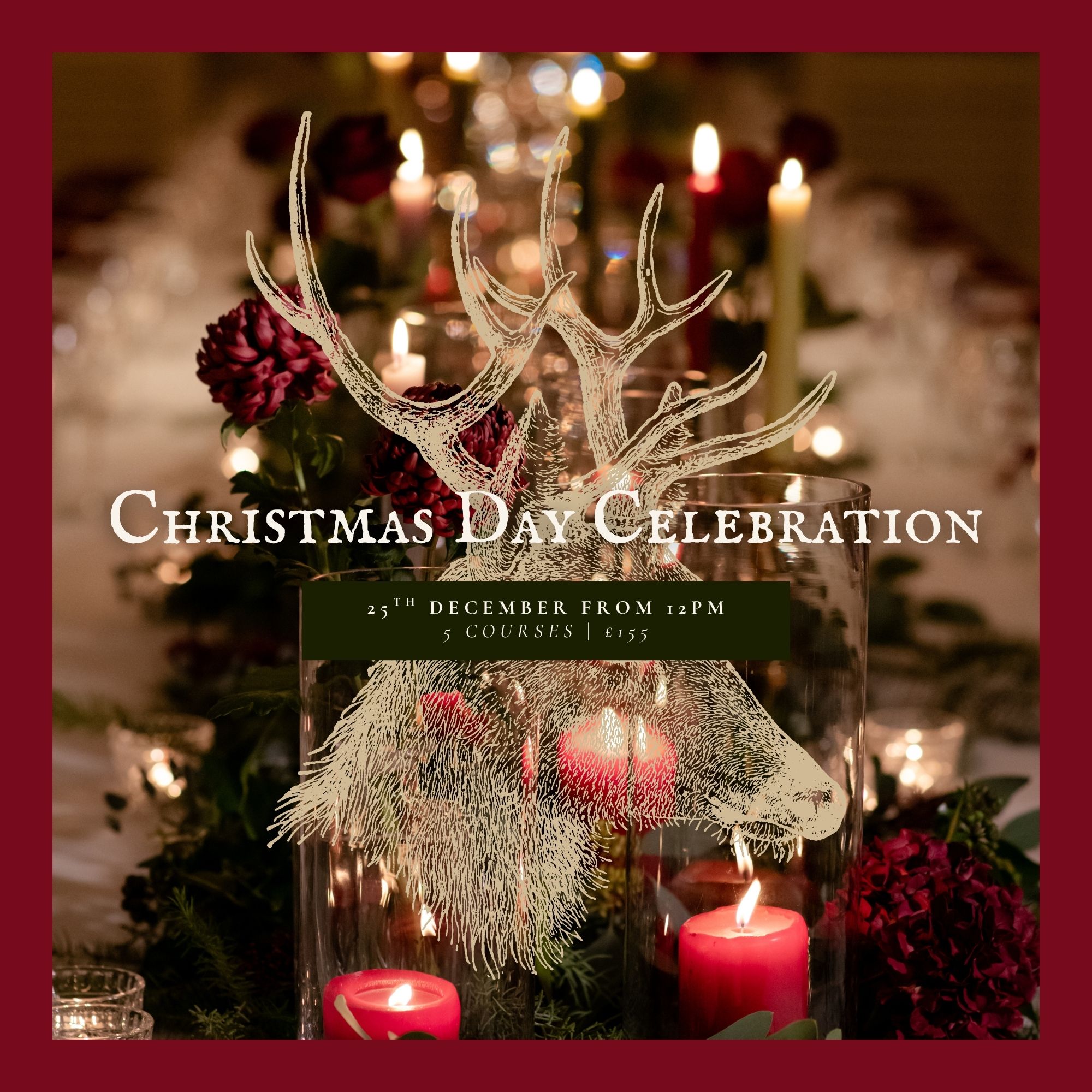 Christmas Day Celebration Tottington Manor 25 December 2026 £155