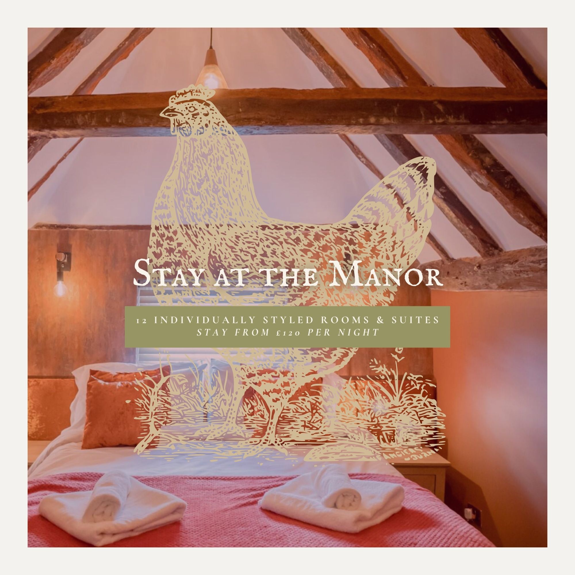 Stay at the Manor Christmas 2026 brochure