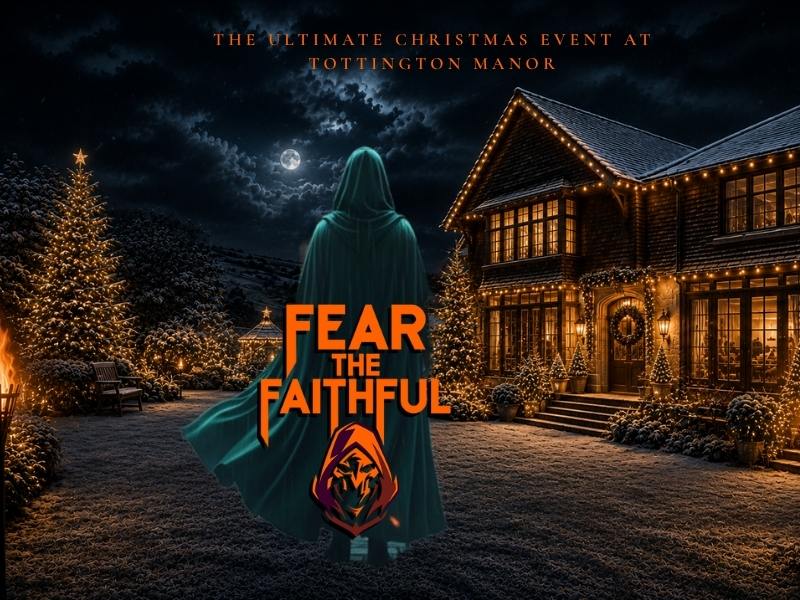 Fear the Faithful Christmas party night in Sussex