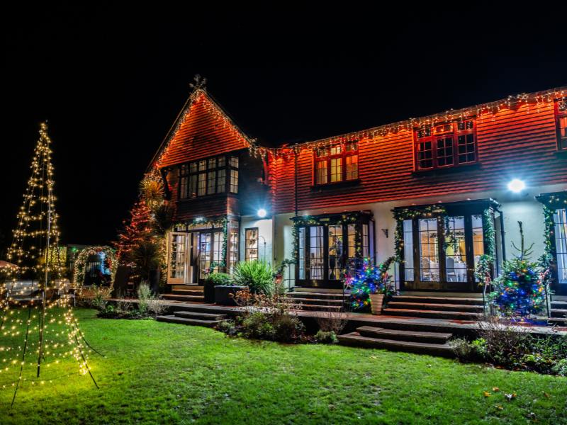 Magic of Christmas festive lunch at Tottington Manor