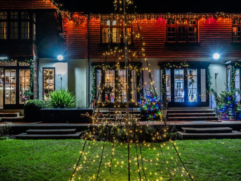 Twixmas dining at Tottington Manor