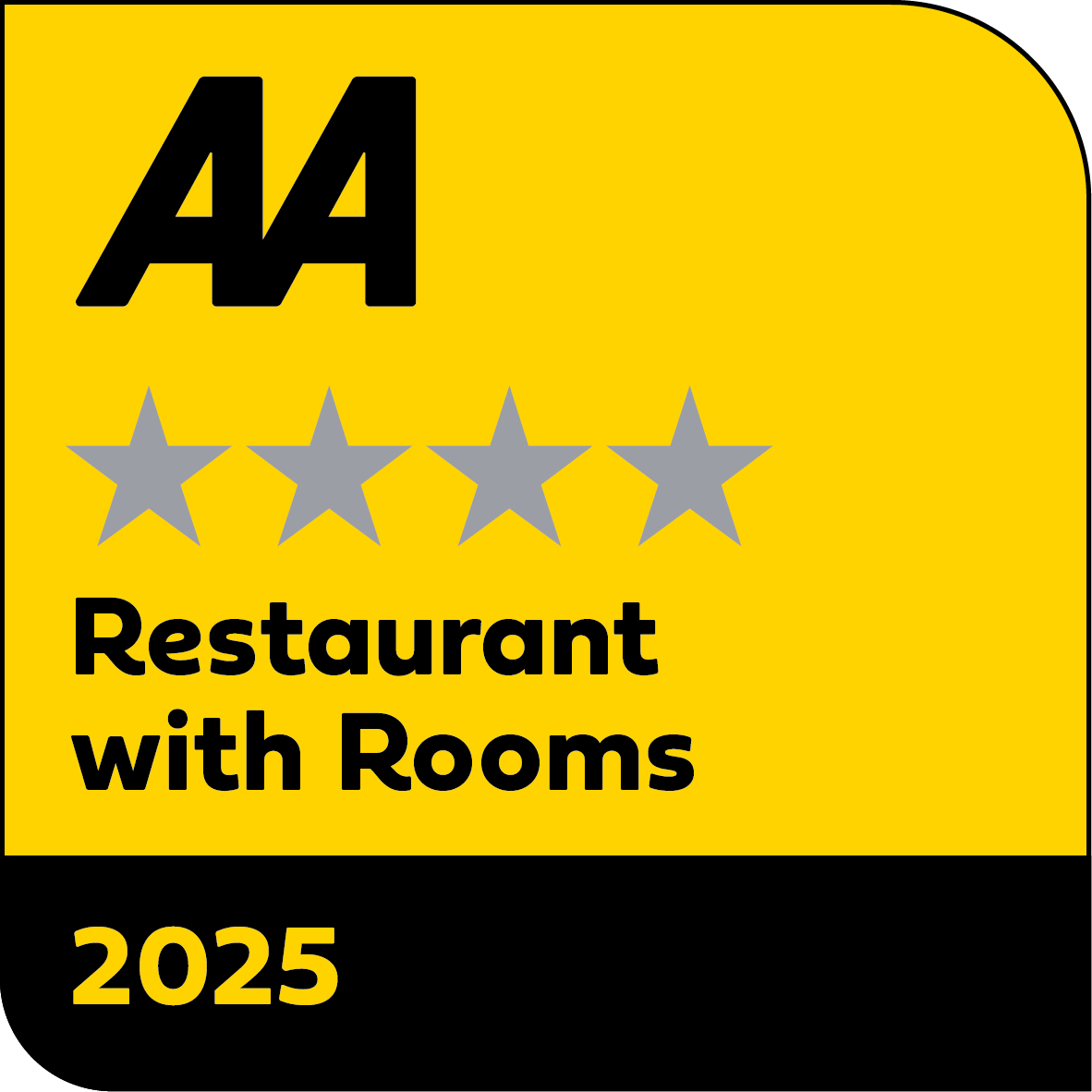 AA 4 Silver Star Restaurant with Rooms Hotel