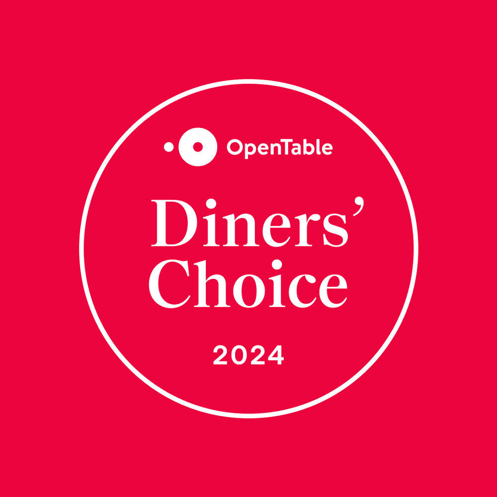 Terra Restaurant Opentable Diners Choice Award