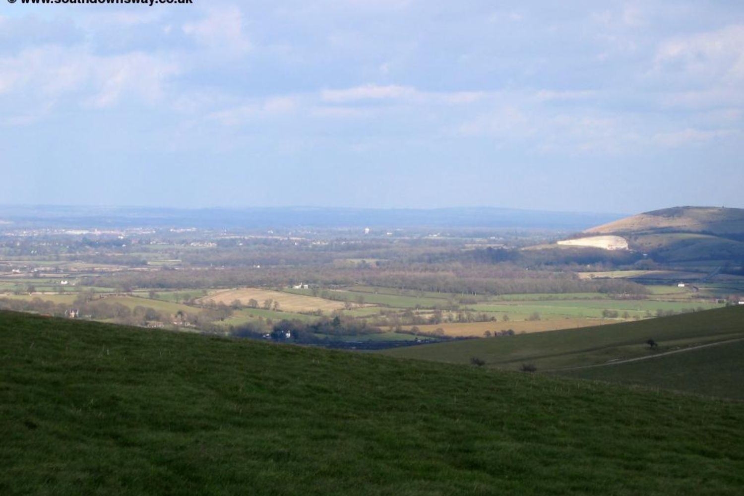 Chanctonbury Ring a short drive from Tottington Manor