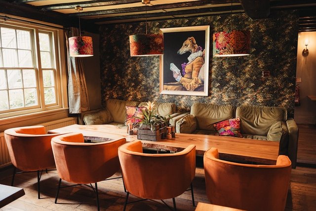 Inglenook private room at Tottington Manor
