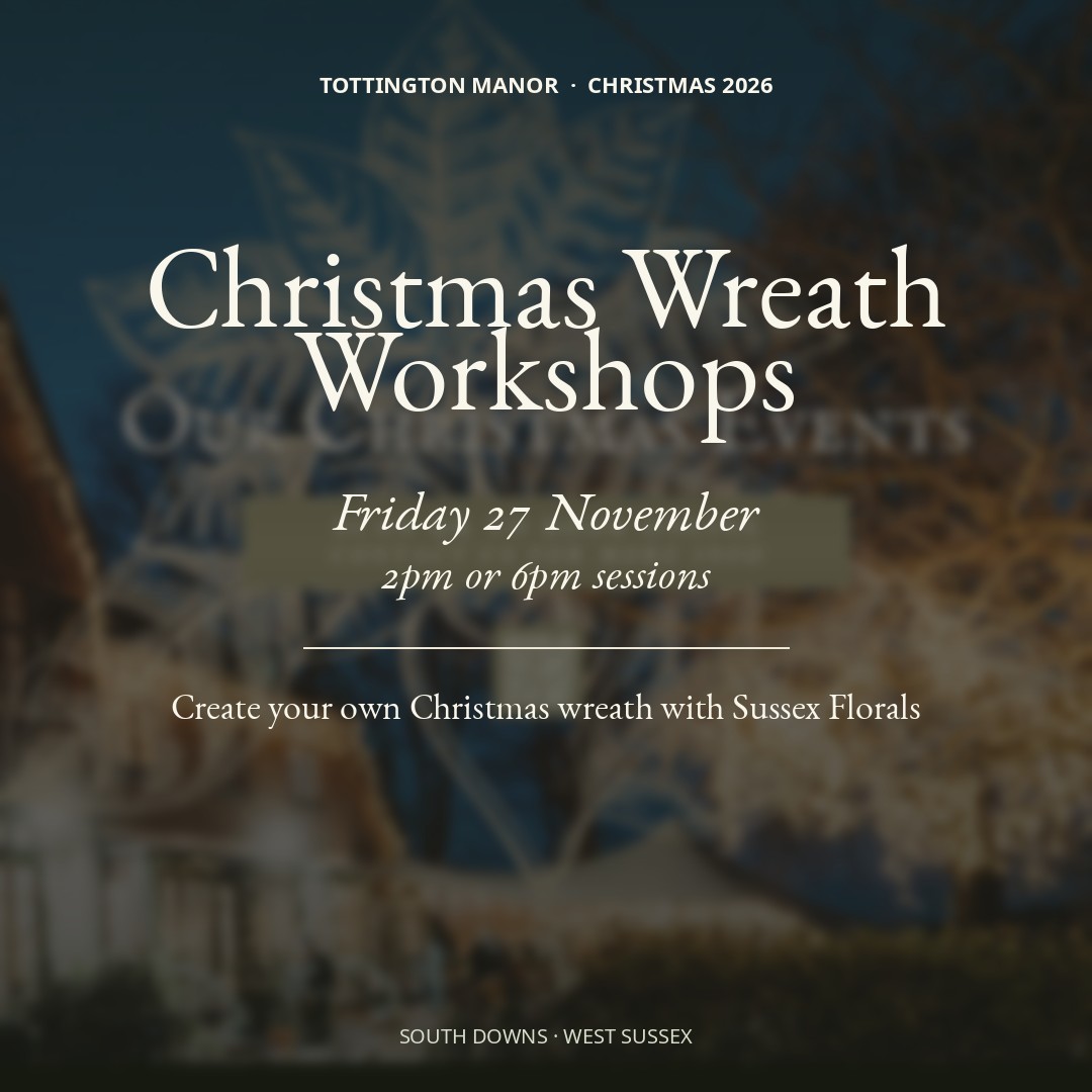 Christmas Wreath Workshops at Tottington Manor