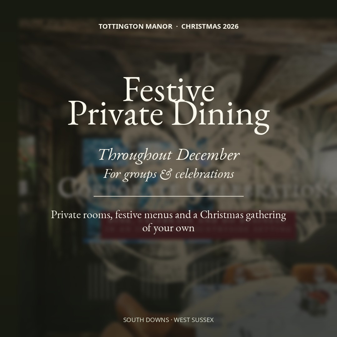 Festive Private Dining at Tottington Manor