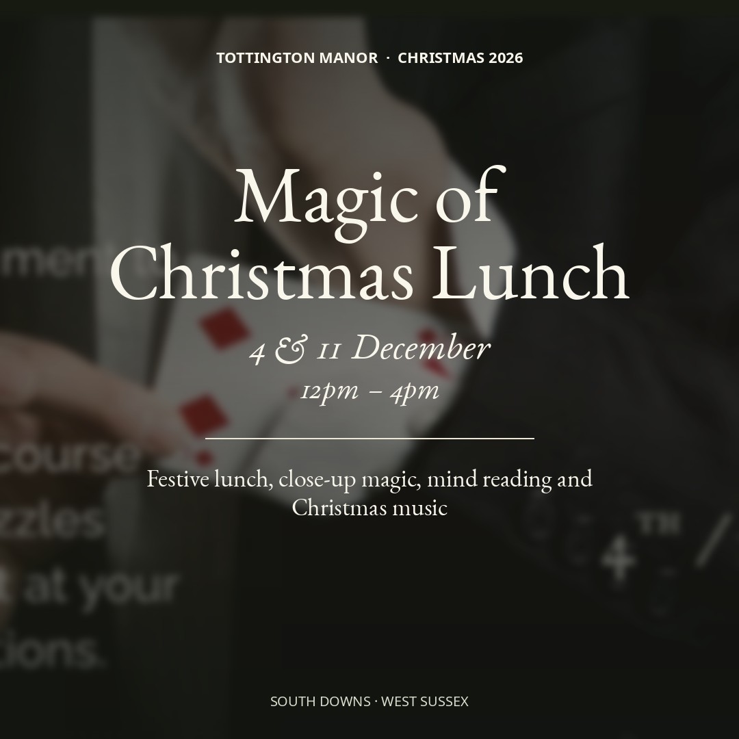 Magic of Christmas Lunch at Tottington Manor