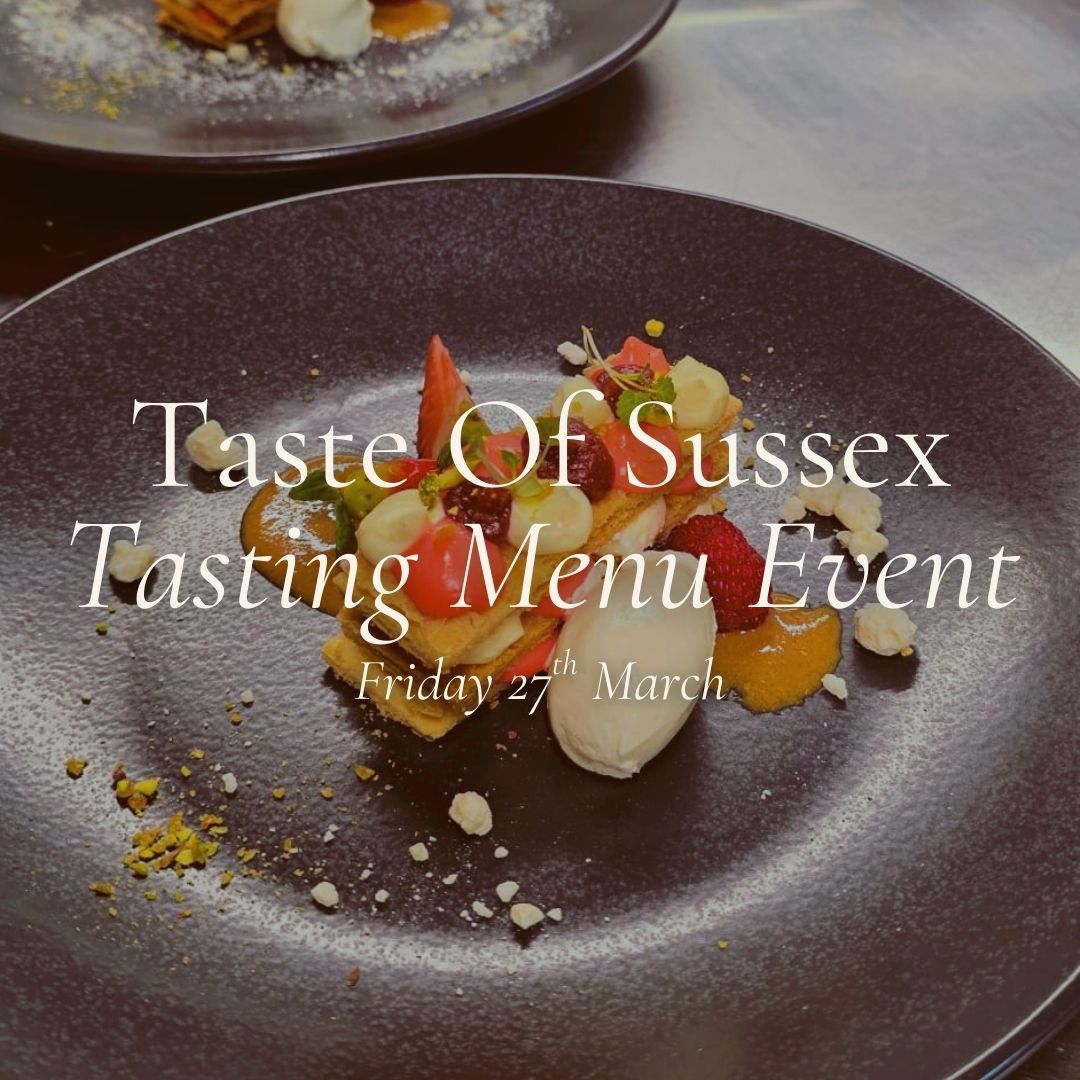 Taste of Sussex 5 course tasting menu at Tottington Manor