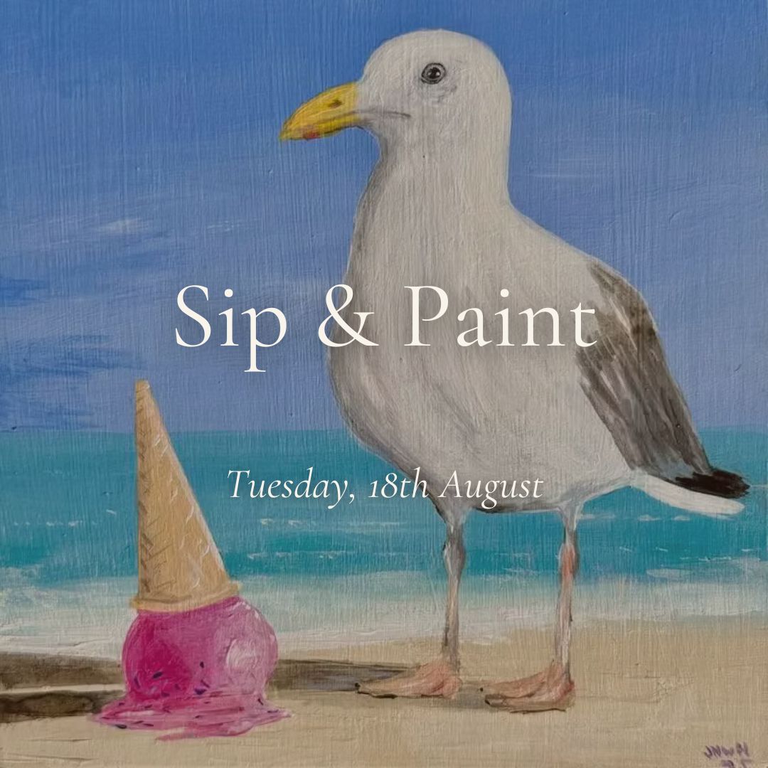 Sip and Paint at Tottington Manor in August