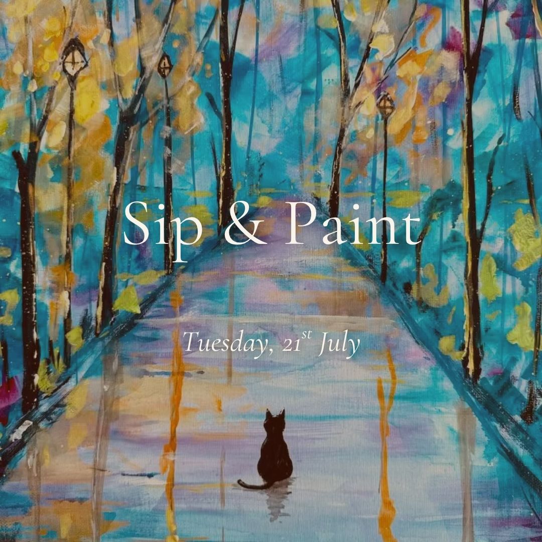 Sip and Paint at Tottington Manor in July