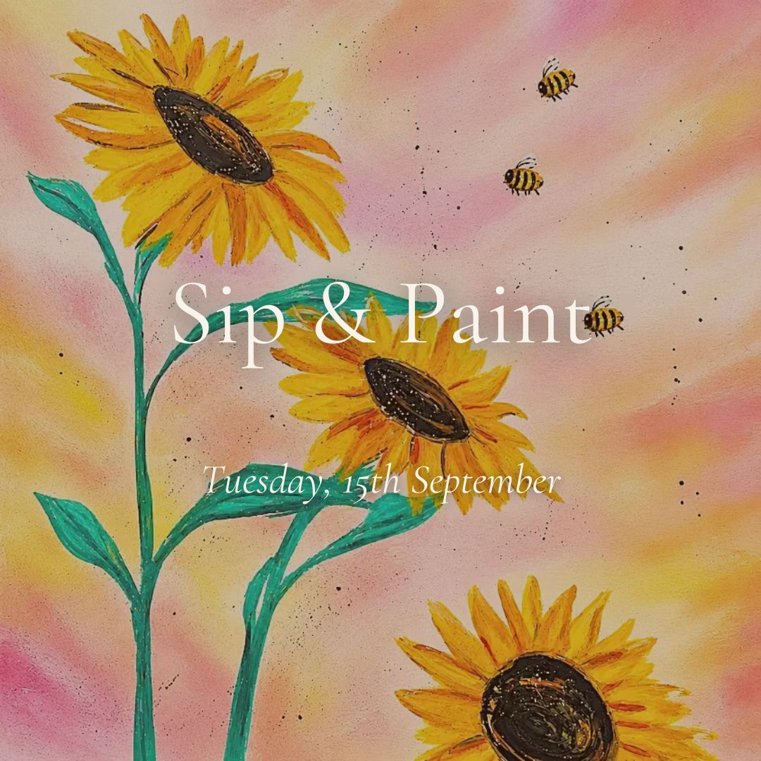 Sip and Paint at Tottington Manor in September