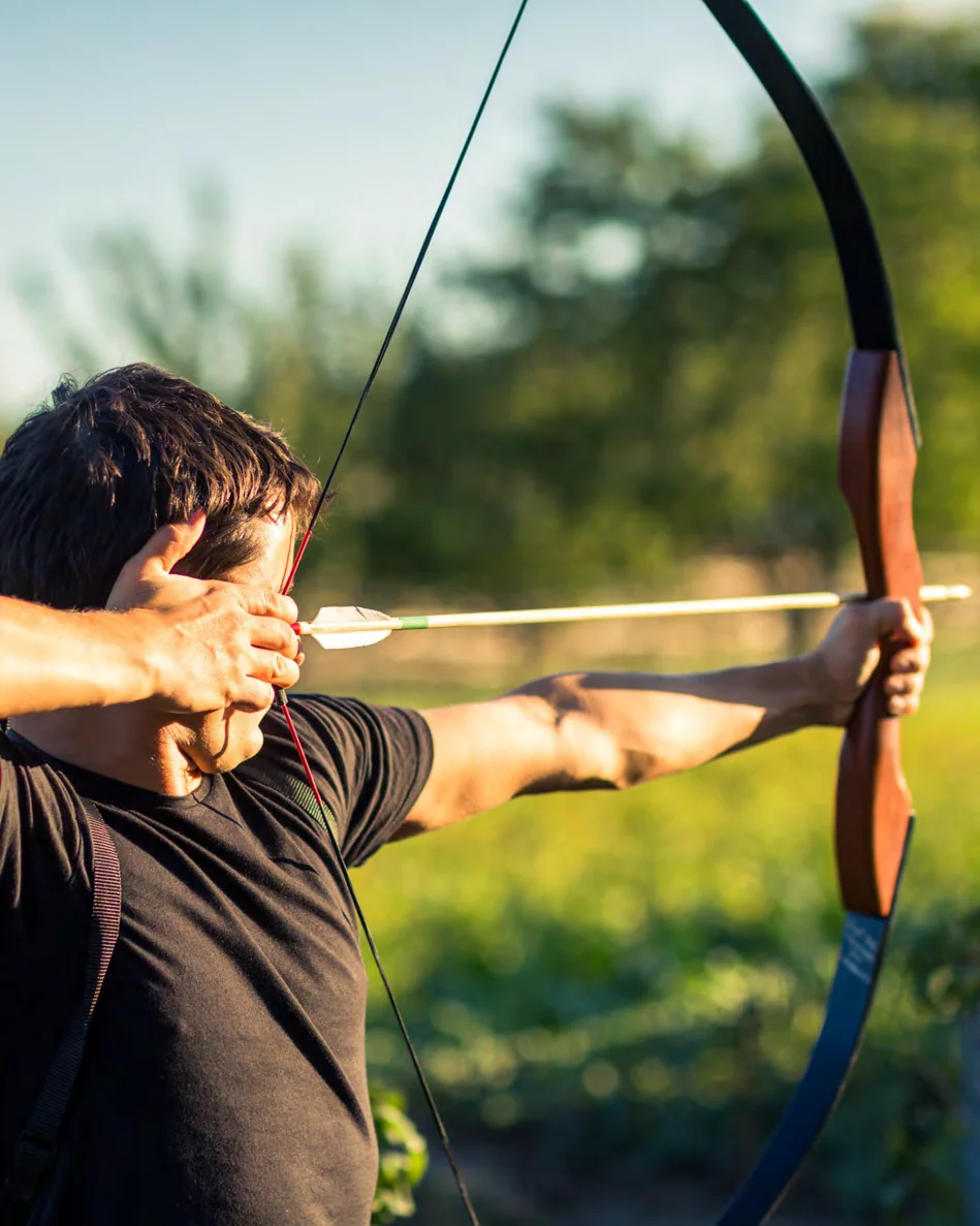 Archery country pursuit activity from GOTO Events for corporate team building
