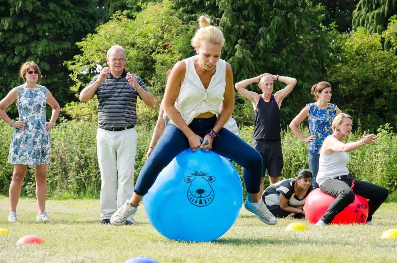 School Sports Day team building by GOTO Events at a company away day