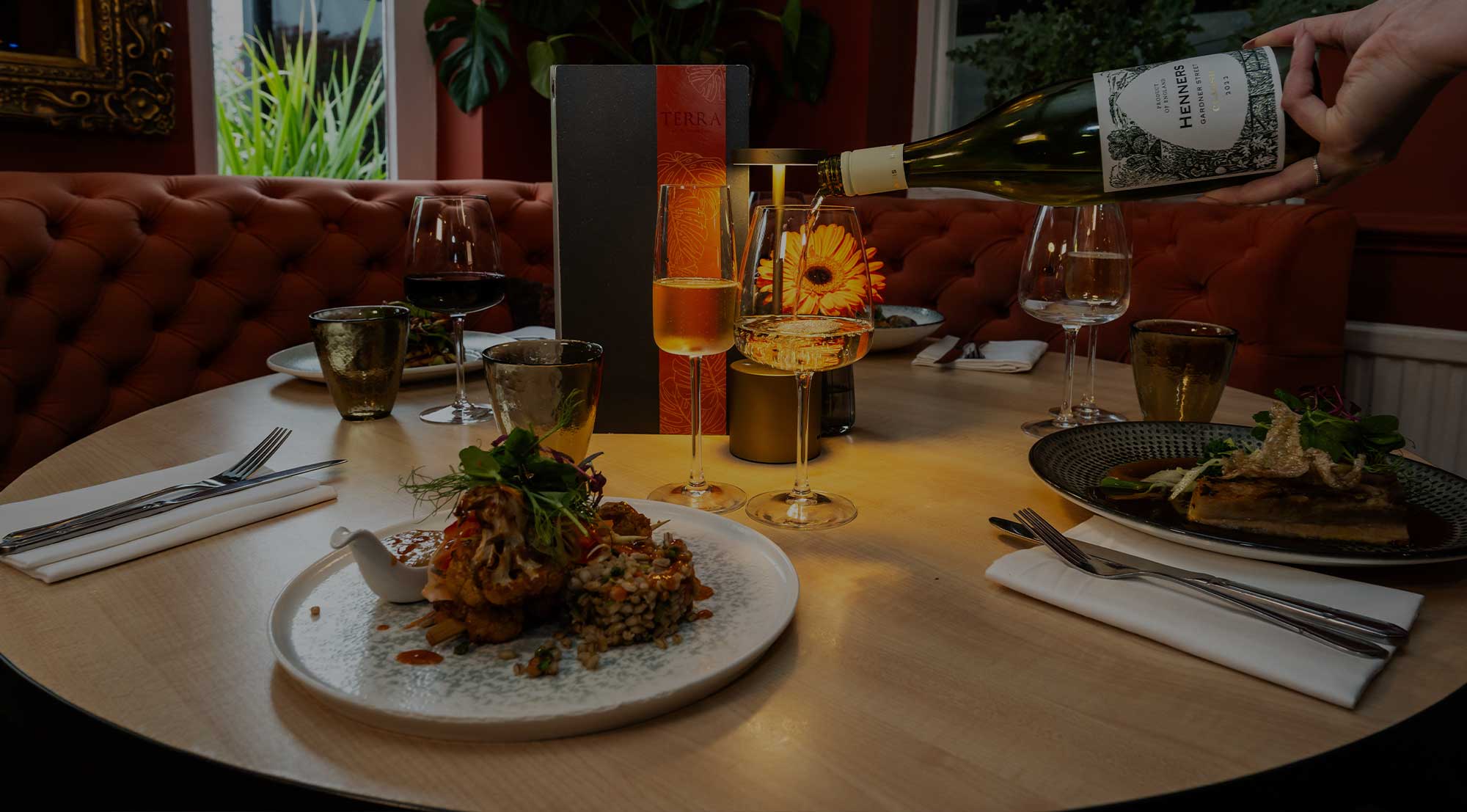 TERRA Restaurant at Tottington Manor in Henfield