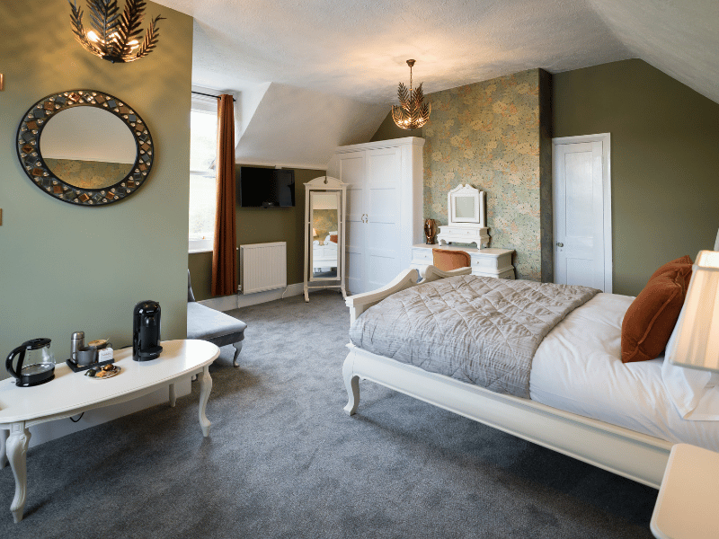 Tottington Manor Junior Suite with South Downs Views