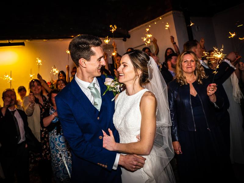 Evening Wedding Receptions at Tottington Manor with Buffet and DJ until Midnight